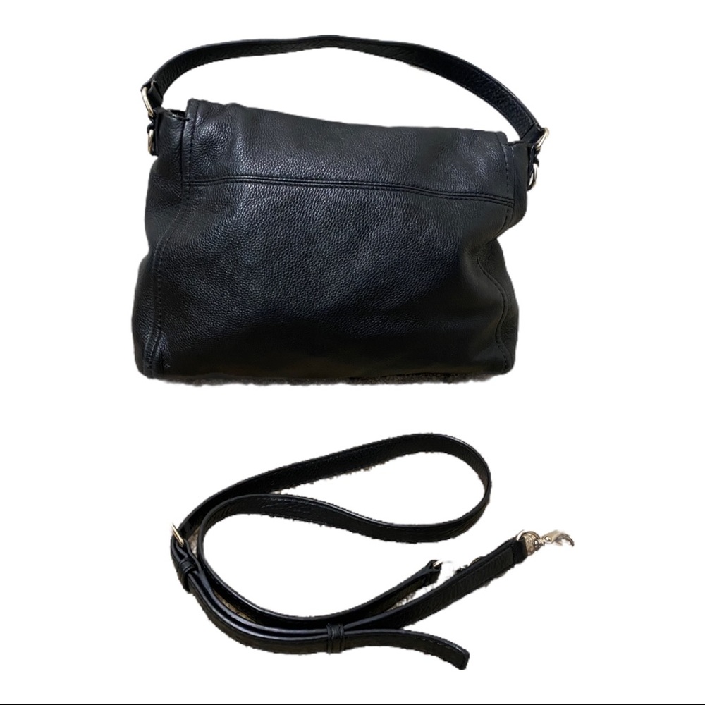 Kate Spade Black Front Flap Shoulder Bag - Picture 2 of 9